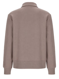S MAX MARA Women's Jersey Cotton Technical Sweatshirt Beige, view 4
