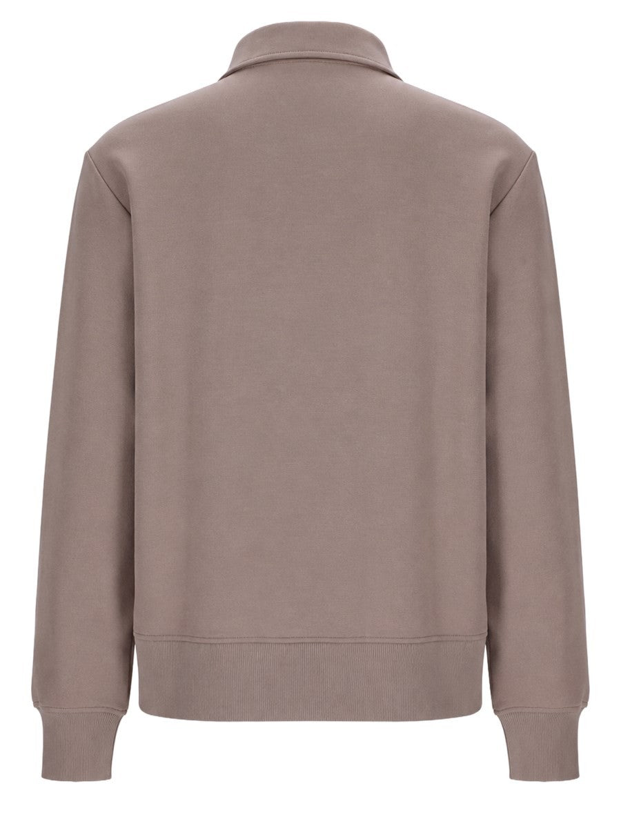 S MAX MARA Women's Jersey Cotton Technical Sweatshirt Beige, view 4