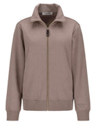 S MAX MARA Women's Jersey Cotton Technical Sweatshirt Beige