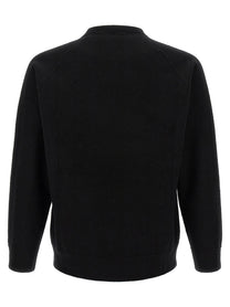 Oliver Lattughi Wool Merino Sweater Sweatshirt Black