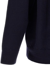 Oliver Lattughi Wool Sweater Sweatshirt Blue
