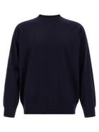 Oliver Lattughi Wool Sweater Sweatshirt Blue