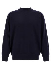 Oliver Lattughi Wool Sweater Sweatshirt Blue