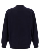 Oliver Lattughi Wool Sweater Sweatshirt Blue
