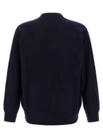 Oliver Lattughi Wool Sweater Sweatshirt Blue