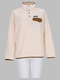 Patagonia Women's Pile Synchilla® Snap ® Sweatshirt Beige