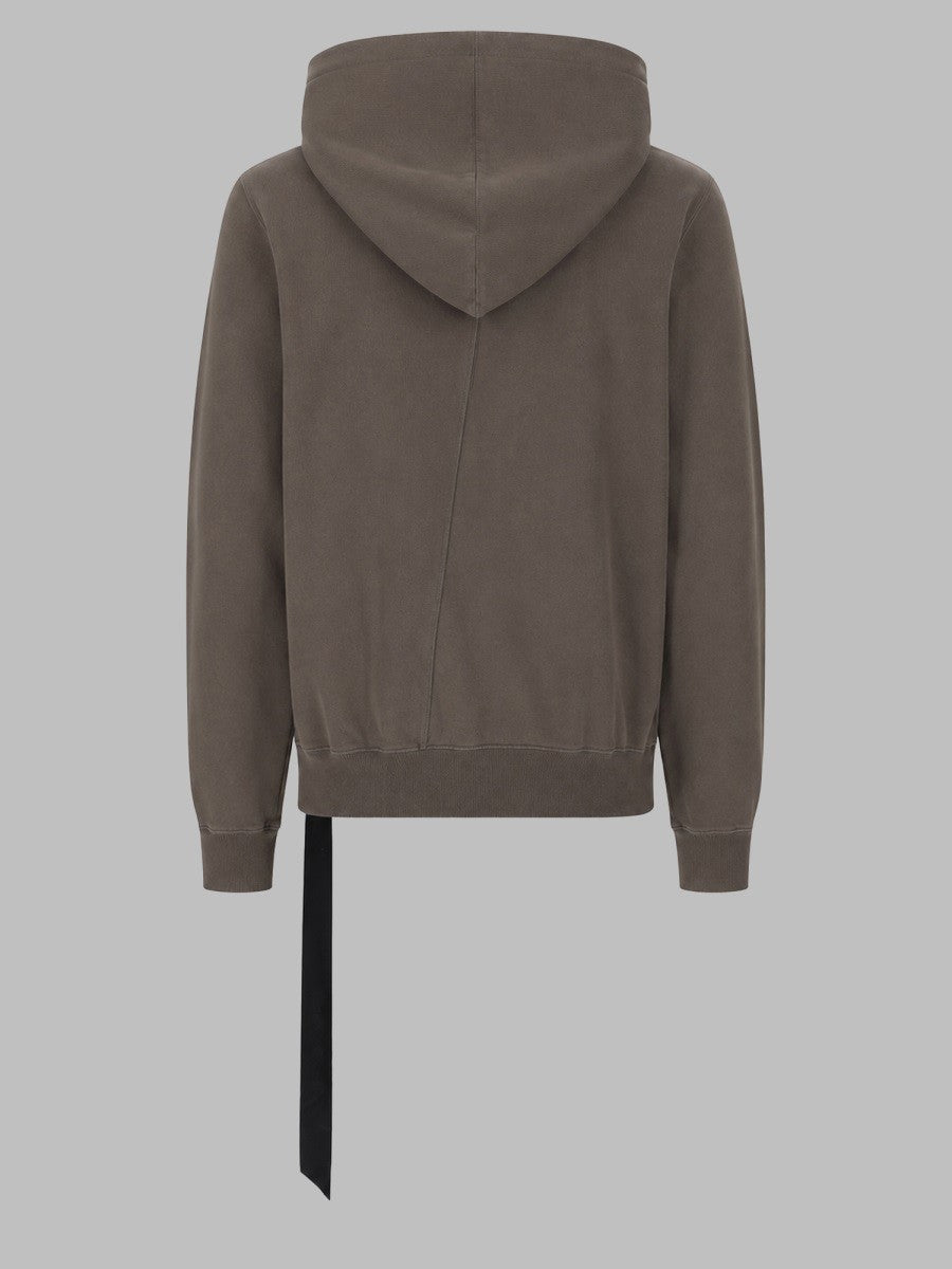 DRKSHDW Men's Felpa Mountain Con Cappuccio Grey