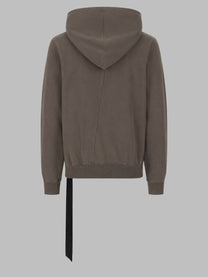 DRKSHDW Men's Felpa Mountain Con Cappuccio Grey