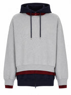 Balenciaga Men's Multistrato Sweatshirt Grey