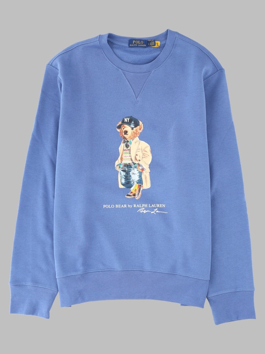 Polo Ralph Lauren Men's Felpa Polo Bear Blue