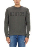 Golden Goose Men's Regular Fit Sweatshirt Grey