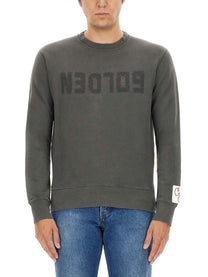 Golden Goose Men's Felpa Regular Fit Grey