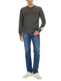 Golden Goose Men's Felpa Regular Fit Grey