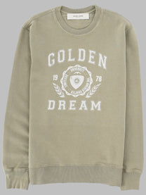 Golden Goose Men's Felpa Regular Fit Beige