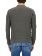 Golden Goose Men's Regular Fit Sweatshirt Grey, view 3