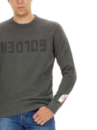 Golden Goose Men's Regular Fit Sweatshirt Grey, view 4
