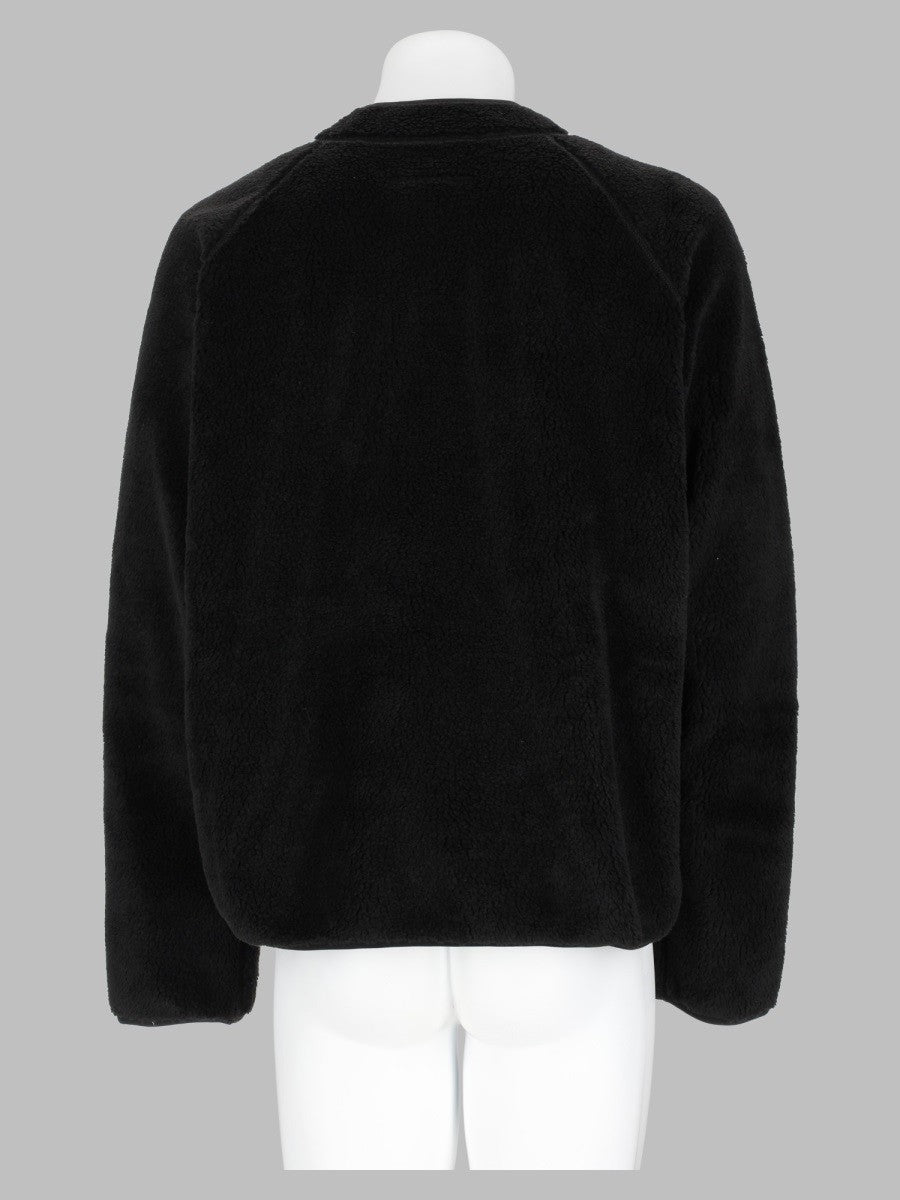 MM6 Maison Margiela Men's Felpa Reversibile Con Zip Black
