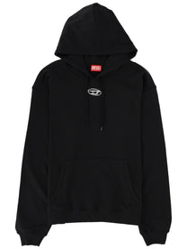Diesel Men's Felpa Norm Hood Iod Black