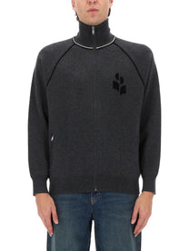 ISABEL MARANT Men's Felpa Sergio Con Grey