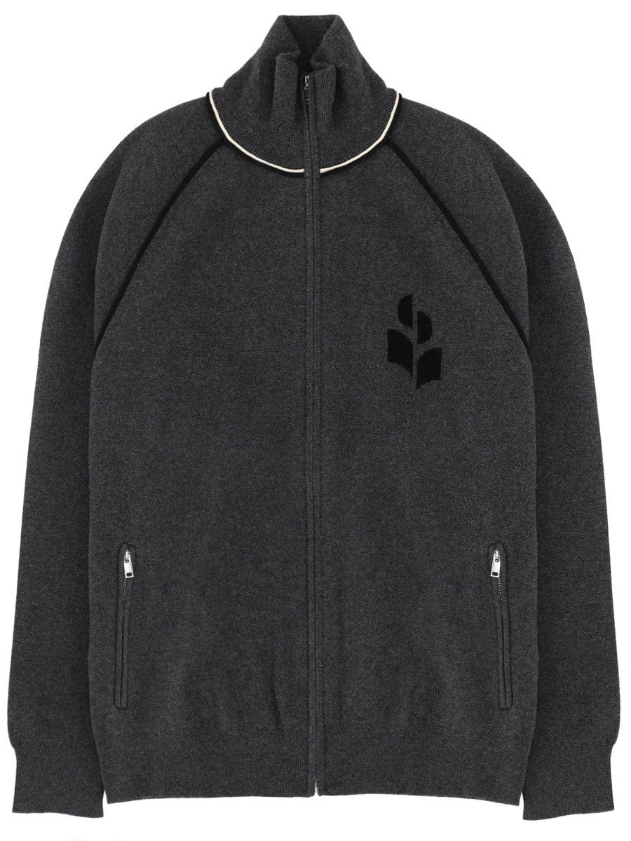 ISABEL MARANT Men's Felpa Sergio Con Grey
