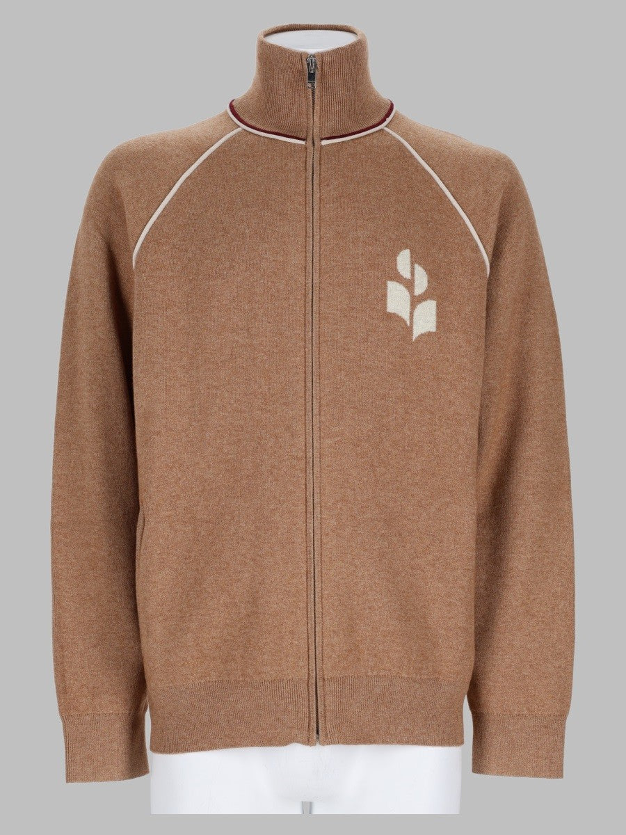 ISABEL MARANT Men's Felpa Sergio Con Brown