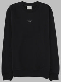 Drôle de Monsieur Men's Felpa Slogan Black