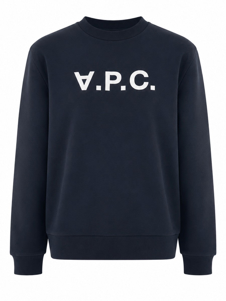 A.P.C Women's Felpa Standard Grand Vpc Gots Blue