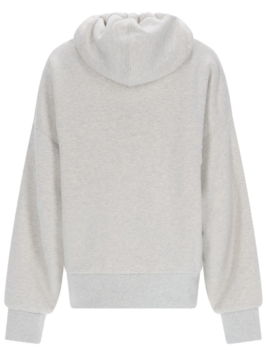Golden Goose Women's Felpa Star Con Cappuccio Grey