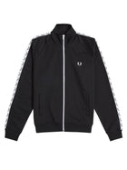 Fred Perry Men's Zip Tracksuit Sweatshirt Black