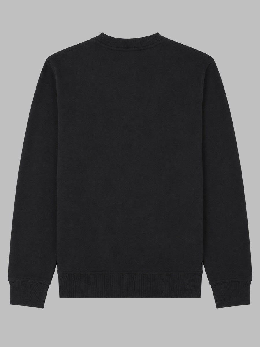 BOSS Men's Felpa Welogo Relaxed Fit Black