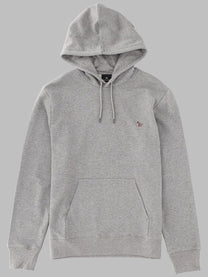 Ps By Paul Smith Men's Felpa Zebra Con Cappuccio Grey