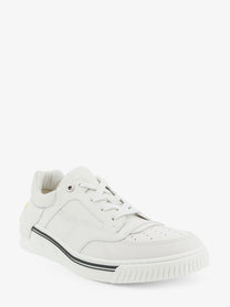 Fendi Men's Fender Leather Sneakers White