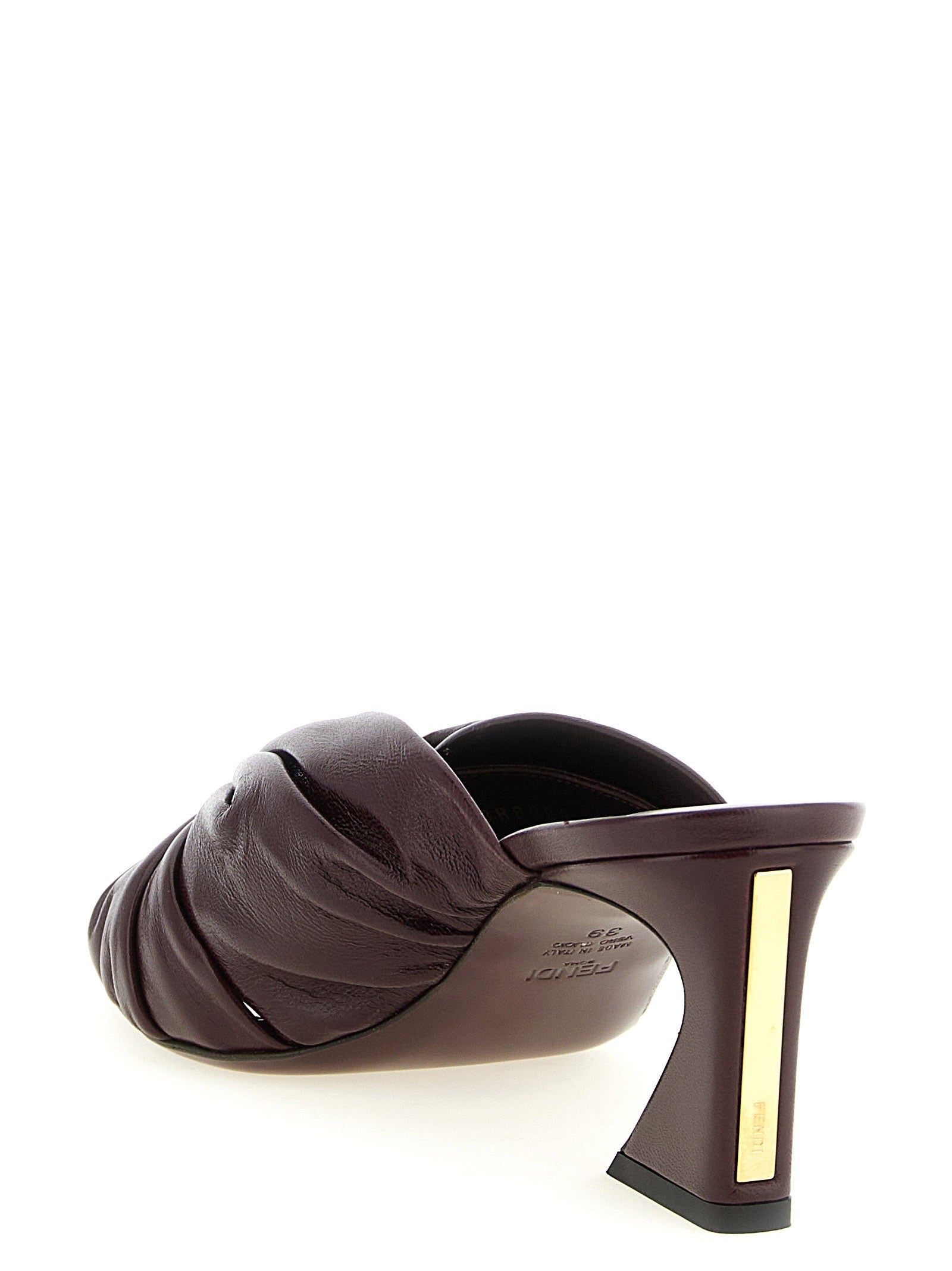Fendi Fendi Arco Slides Red