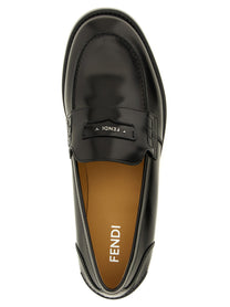 Fendi Fendi Ateneo Loafers Black