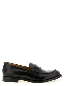 Fendi Fendi Ateneo Loafers Black