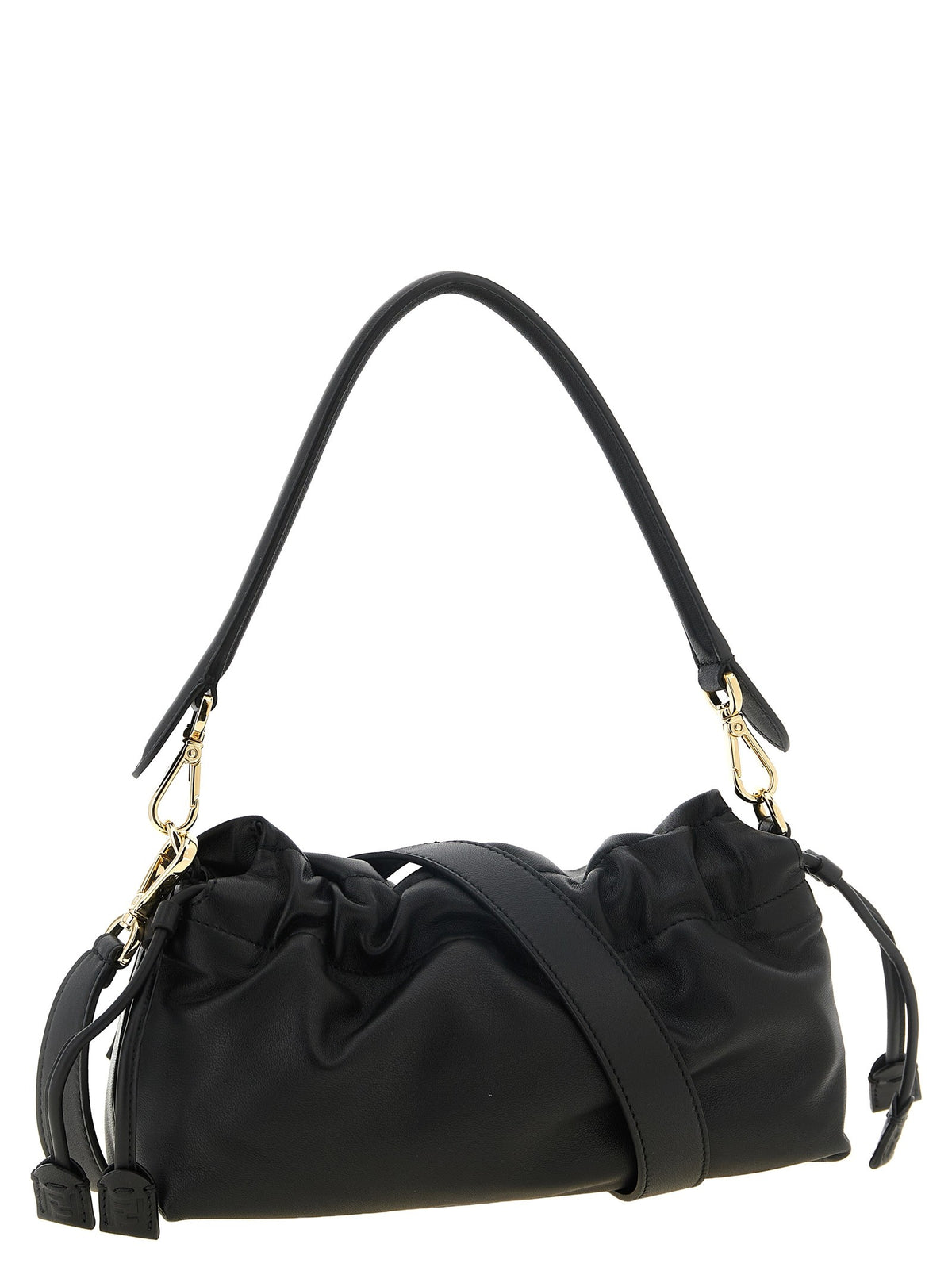 Fendi Baguette® Soft Media Handbag Black, view 2