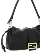 Fendi Baguette® Soft Media Handbag Black, view 3