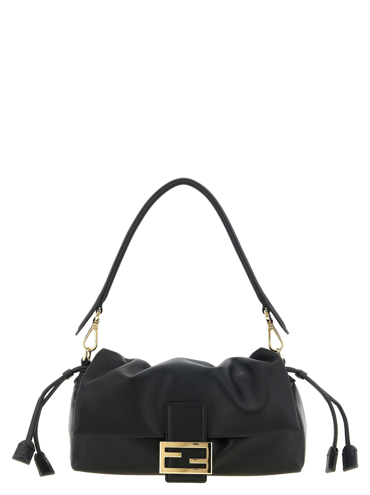 Fendi Baguette® Soft Media Handbag Black