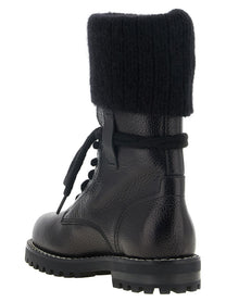 Fendi Fendi Commando Ankle Boots Black
