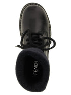 Fendi Fendi Commando Ankle Boots Black