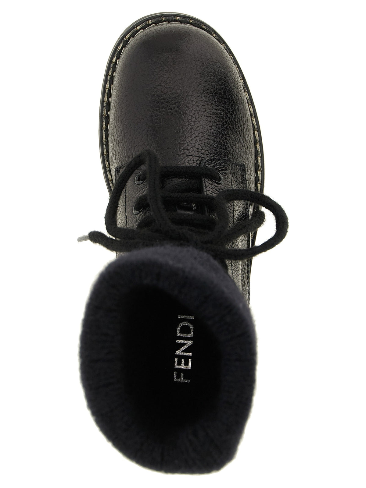 Fendi Fendi Commando Ankle Boots Black