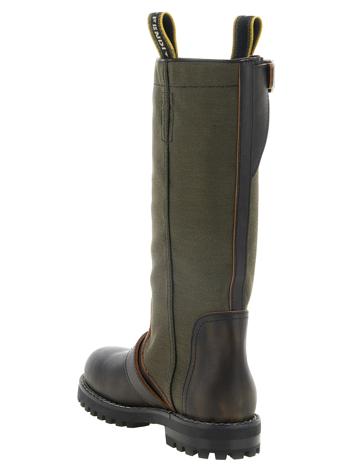 Fendi Fendi Commando Boots Green, view 3