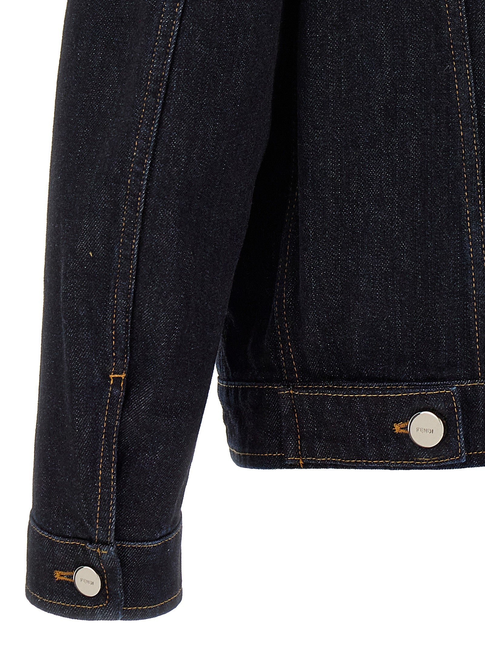 Fendi Fendi Crest Jacket Blue