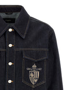 Fendi Fendi Crest Jacket Blue
