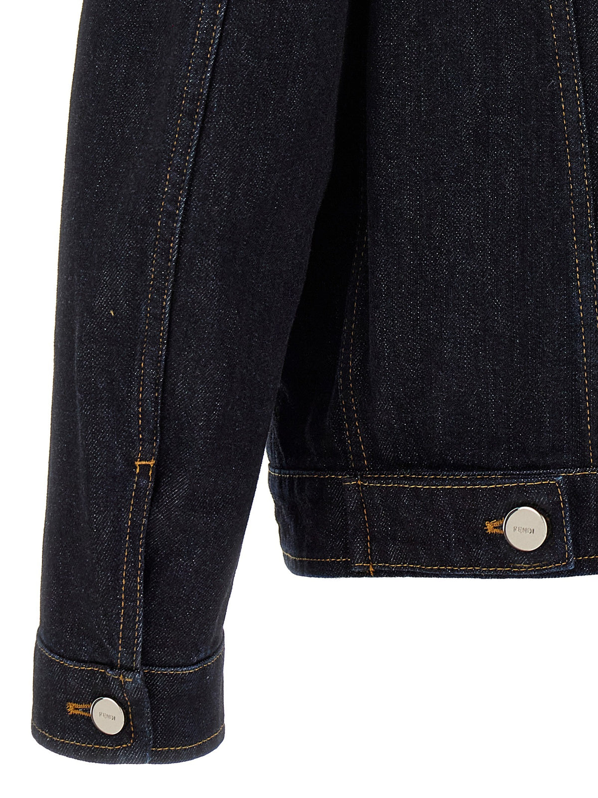 Fendi Fendi Crest Jacket Blue