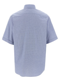 Fendi Fendi Crest Shirt Blue