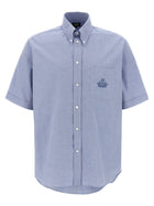 Fendi Fendi Crest Shirt Blue