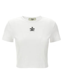 Fendi Fendi Cropped Shirt White