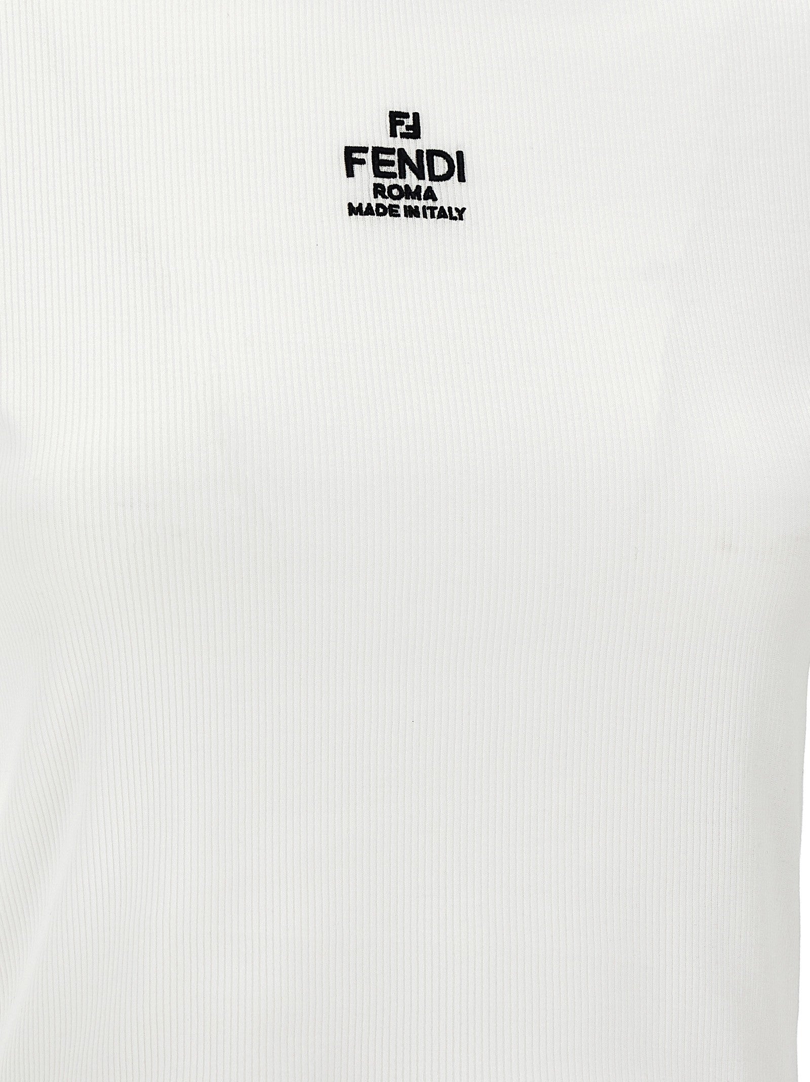 Fendi Fendi Cropped Shirt White