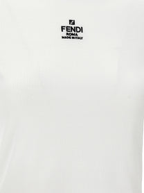 Fendi Fendi Cropped Shirt White